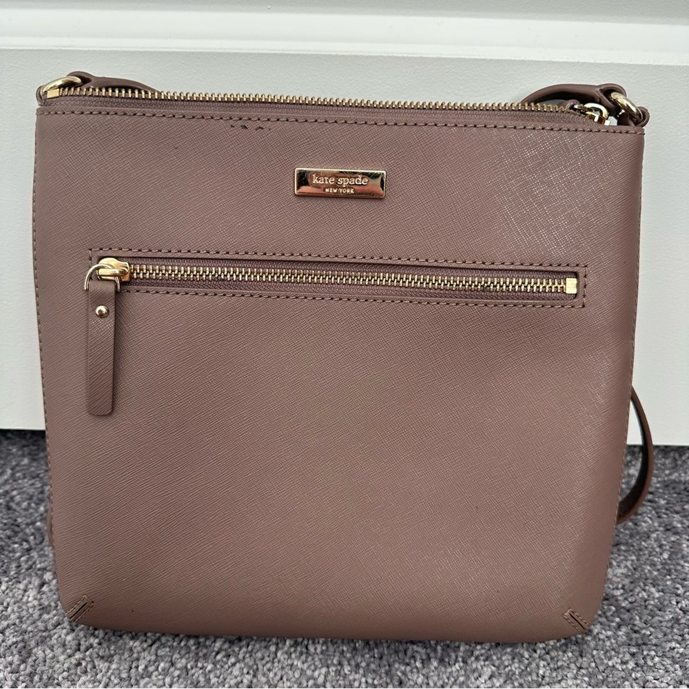Kate Spade Taupe Crossbody Bag